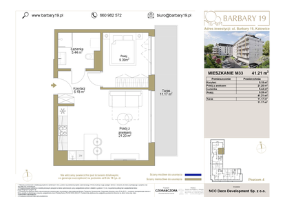 Mieszkanie w inwestycji: Barbary 19