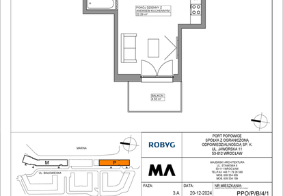 Mieszkanie w inwestycji: Port Popowice bud. M i P