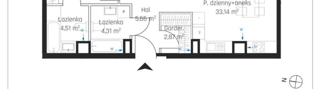 Mieszkanie w inwestycji: Nadmotławie Apartments etap I