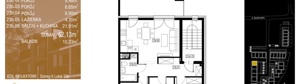 Mieszkanie w inwestycji: Budziwojska 3