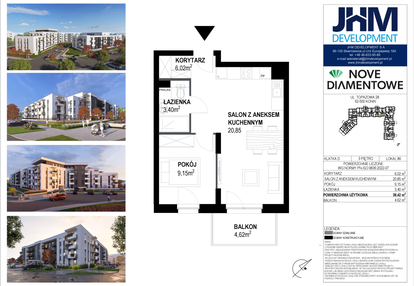Mieszkanie w inwestycji: Nove Diamentowe