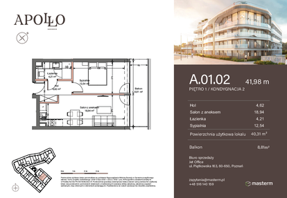 Mieszkanie w inwestycji: Apollo Residence