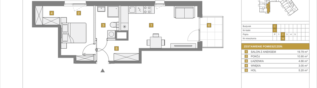 Mieszkanie w inwestycji: Apartamenty Beethovena etap 2