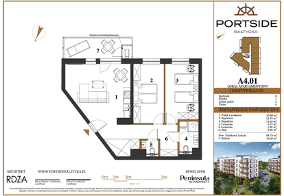 Mieszkanie w inwestycji: Portside Bałtycka