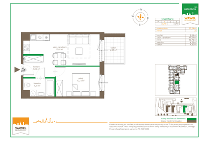 Mieszkanie w inwestycji: Ostródzka 123 - II etap