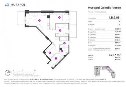 Mieszkanie w inwestycji: Murapol Osiedle Verde