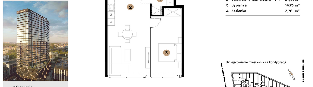 Mieszkanie w inwestycji: O27 Apartamenty Opolska