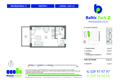 Mieszkanie w inwestycji: Baltic Park 2 Pogorzelica bud. 1 i 2