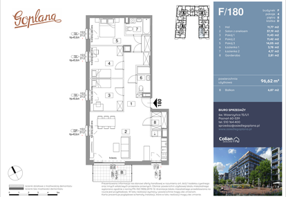 Mieszkanie w inwestycji: Goplana budynek F