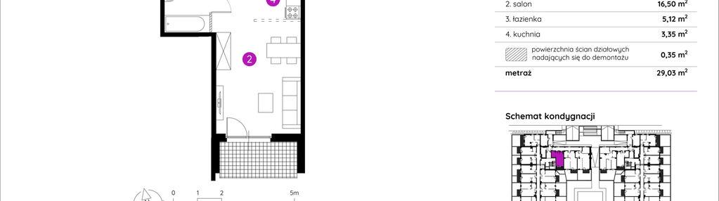 Mieszkanie w inwestycji: Murapol Apartamenty na Wzgórzu - bud. 4 i 5