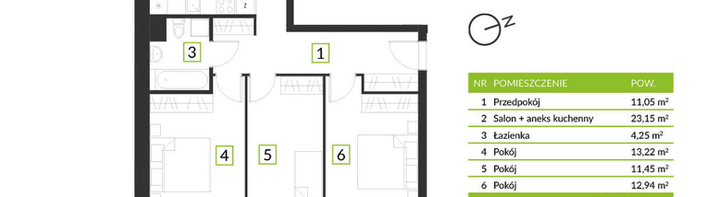 Mieszkanie w inwestycji: Osiedle Krzeptów przy lesie