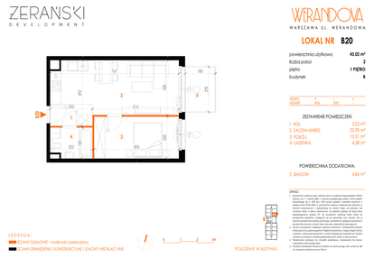 Mieszkanie w inwestycji: Werandowa