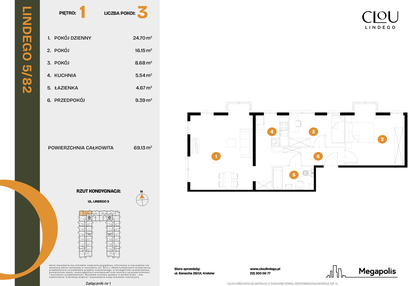 Mieszkanie w inwestycji: CLOU LINDEGO