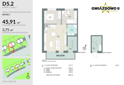 Mieszkanie w inwestycji: Gwiazdowo II