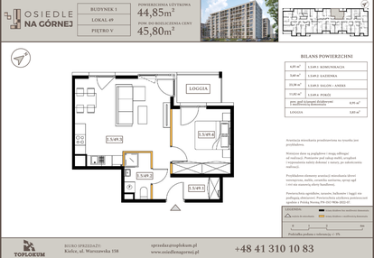 Mieszkanie w inwestycji: Osiedle Na Górnej etap V
