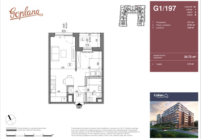 Mieszkanie w inwestycji: Goplana budynek G