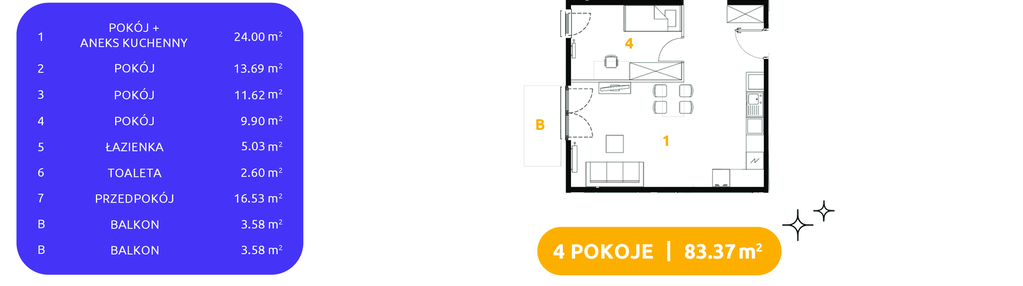 Mieszkanie w inwestycji: Osiedle Ozon etap VIII