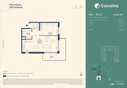 Mieszkanie w inwestycji: Cavallia