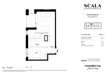 Mieszkanie w inwestycji: Scala
