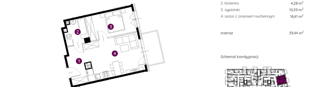 Mieszkanie w inwestycji: Murapol Nowe Bogucice