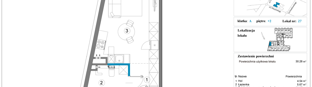 Mieszkanie w inwestycji: Daszyńskiego Square etap 1
