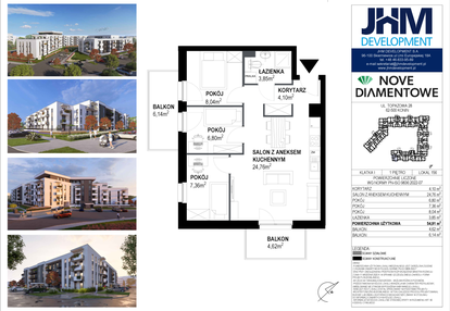 Mieszkanie w inwestycji: Nove Diamentowe