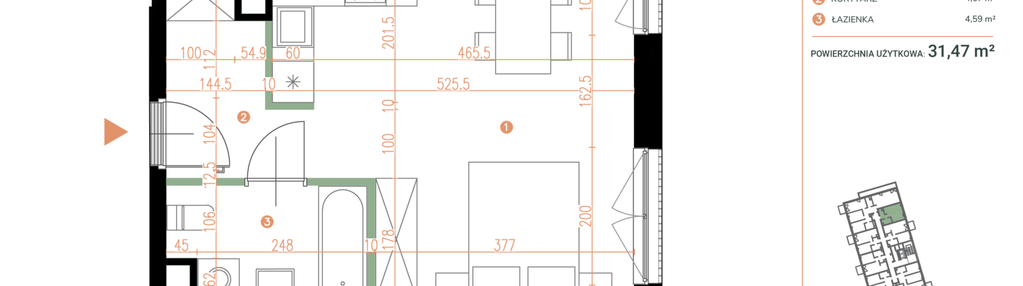 Mieszkanie w inwestycji: Casa Feliz Portowa II
