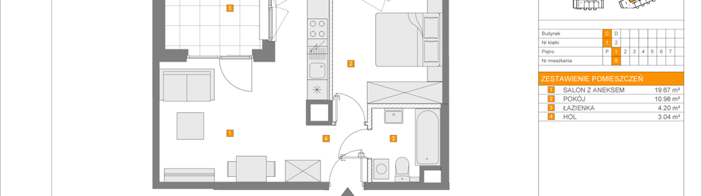 Mieszkanie w inwestycji: Apartamenty Literacka etap 2