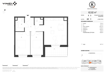 Mieszkanie w inwestycji: Smardzewska 8