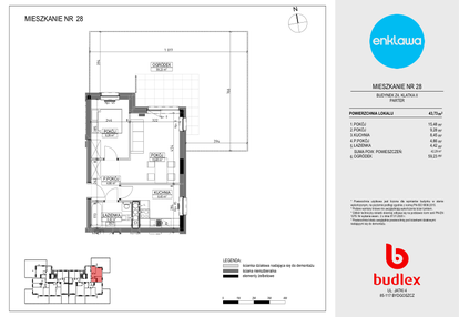 Mieszkanie w inwestycji: Enklawa Apartamenty Z4 i Z5