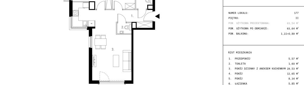 Mieszkanie w inwestycji: Wynalazek 3A