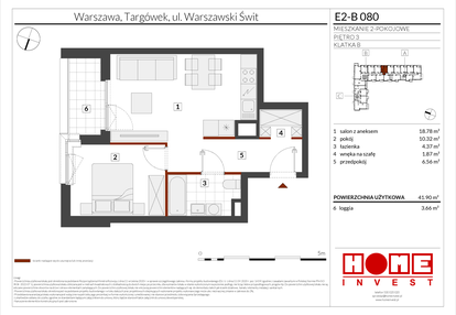 Mieszkanie w inwestycji: Warszawski Świt etap XI