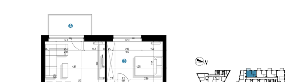 Mieszkanie w inwestycji: Parkowa 6AC - ETAP III