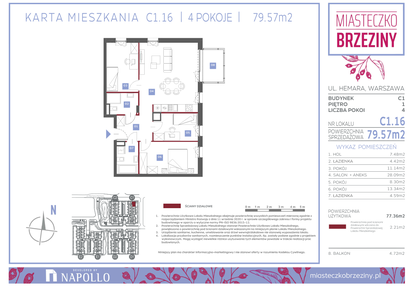 Mieszkanie w inwestycji: Miasteczko Brzeziny II