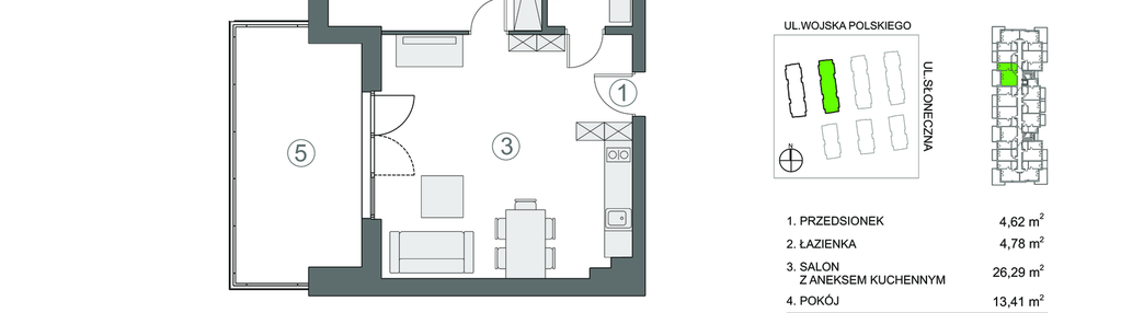 Mieszkanie w inwestycji: Baltic Park 2 Pogorzelica bud. 1 i 2