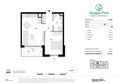 Mieszkanie w inwestycji: Oxygen Park etap III