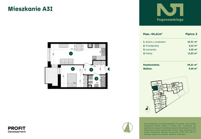Mieszkanie w inwestycji: Pogonowskiego 52