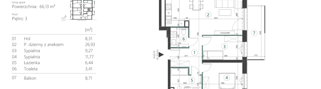 Mieszkanie w inwestycji: Natur Park