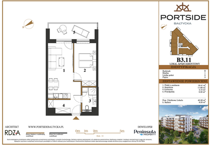 Mieszkanie w inwestycji: Portside Bałtycka