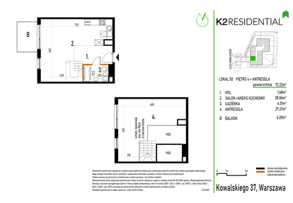 Mieszkanie w inwestycji: Kowalskiego 37