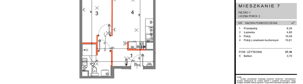 Mieszkanie w inwestycji: Zana 2