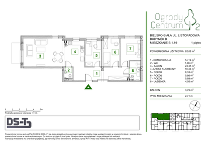 Mieszkanie w inwestycji: Ogrody Centrum 2