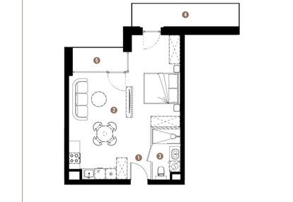 Mieszkanie w inwestycji: Apartamenty Reytana bud. F