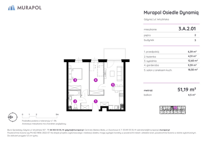 Mieszkanie w inwestycji: Murapol Osiedle Dynamiq