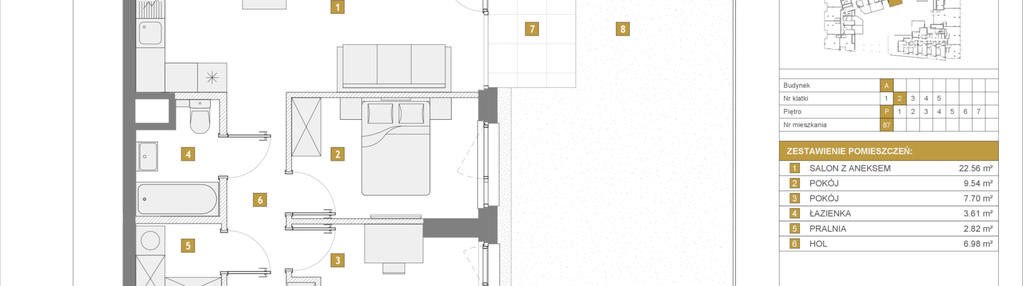 Mieszkanie w inwestycji: Apartamenty Metro Wilanowska