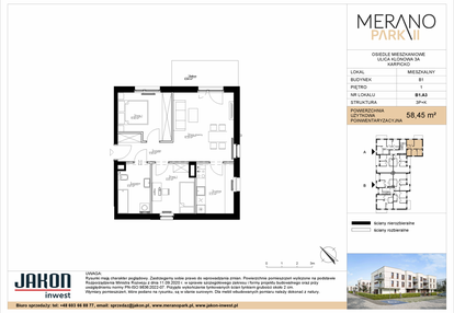 Mieszkanie w inwestycji: Merano Park II