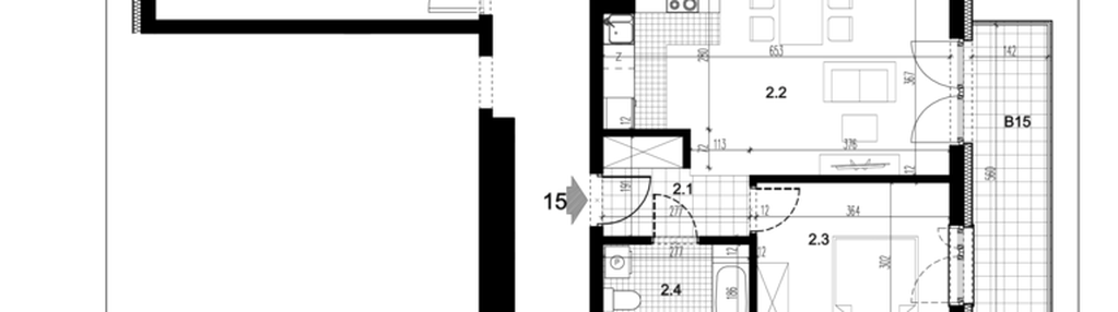 Mieszkanie w inwestycji: Centralna 51C