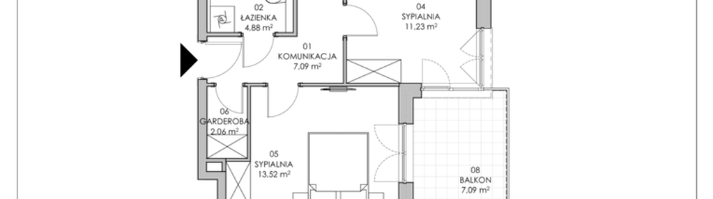 Mieszkanie w inwestycji: Skwer Harmonia II