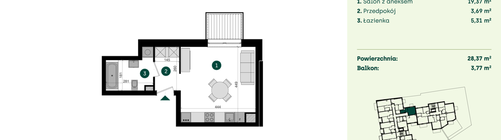 Mieszkanie w inwestycji: Pogonowskiego 52