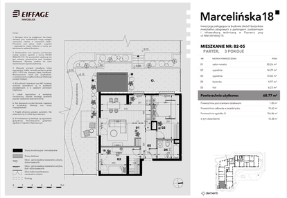 Mieszkanie w inwestycji: Marcelińska 18